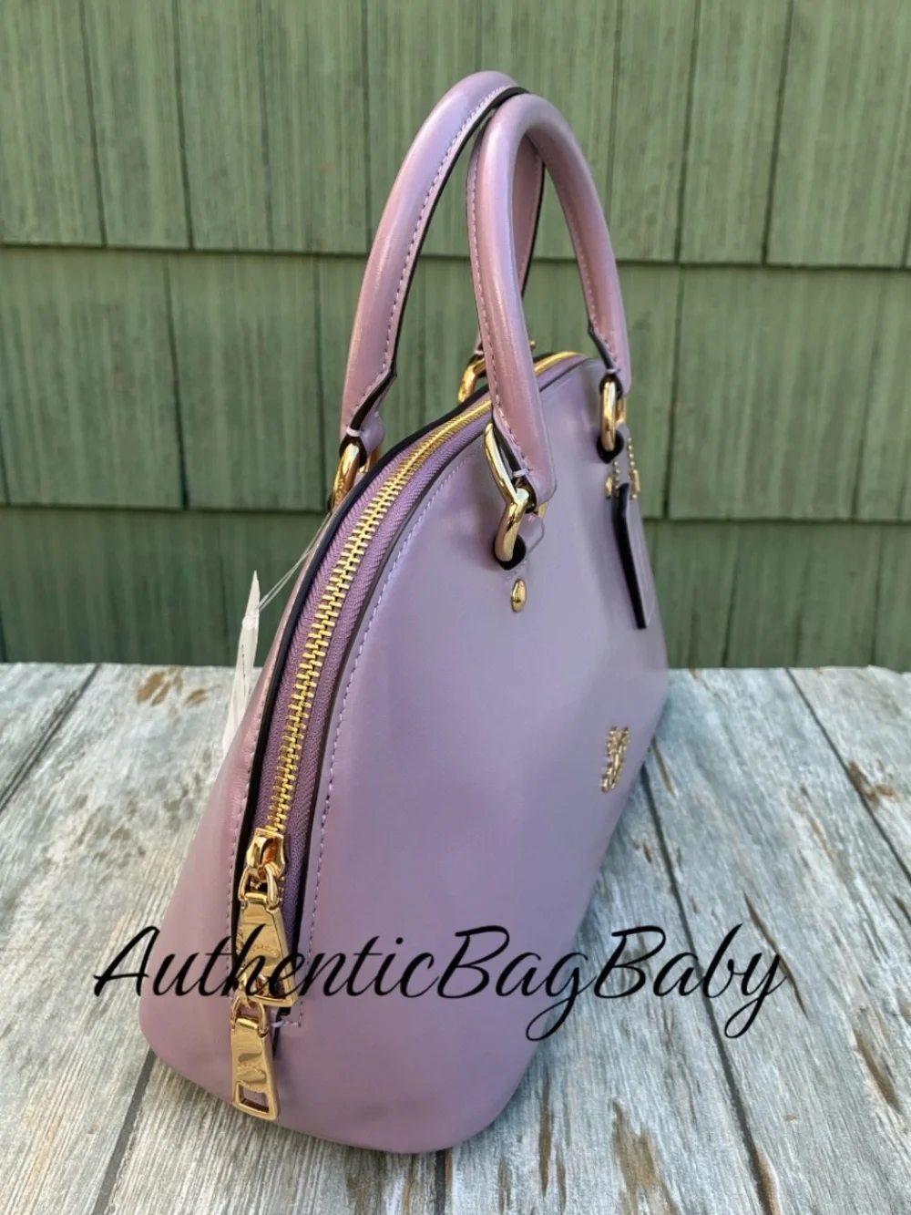 Coach Lara Satchel Leather Bag Purse